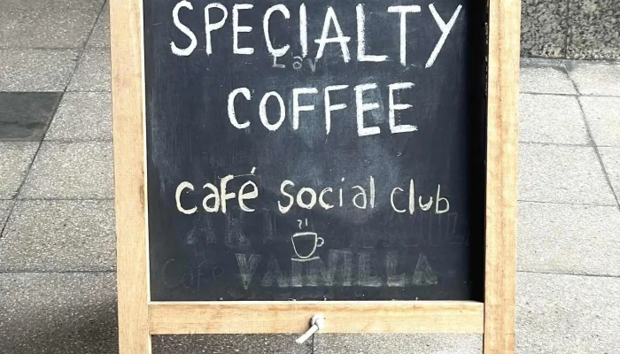 Cafe Social Club -  Menu - Montevideo