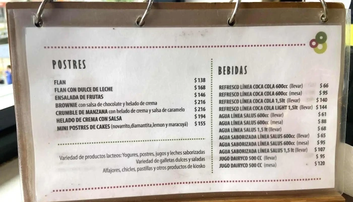Cafeteria Impasa -  Menu - Montevideo