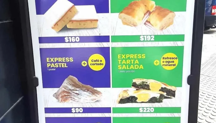 Cafeteria Porto Vanila Express Misiones Menu - Montevideo