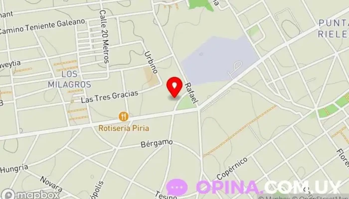 mapa de CAIF Basquadé Escuela en Montevideo