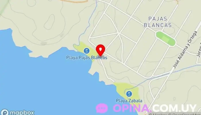 mapa de Caif Kelé Kelé Jardín de infancia en Pajas Blancas