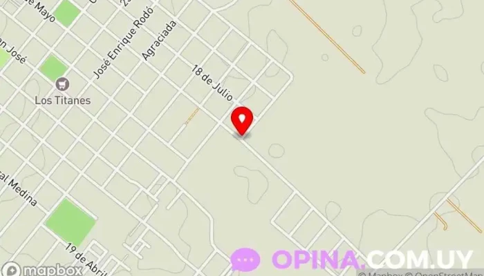 mapa de Caif Centro de educación preescolar en Libertad