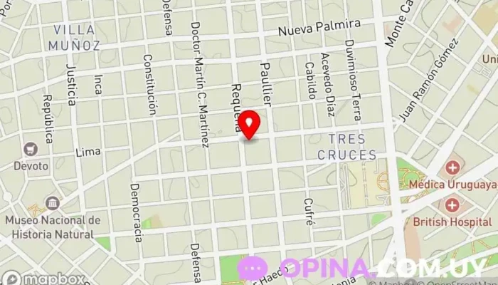 mapa de Caleidoscopio Centro de Educación Inicial Centro educativo en Montevideo