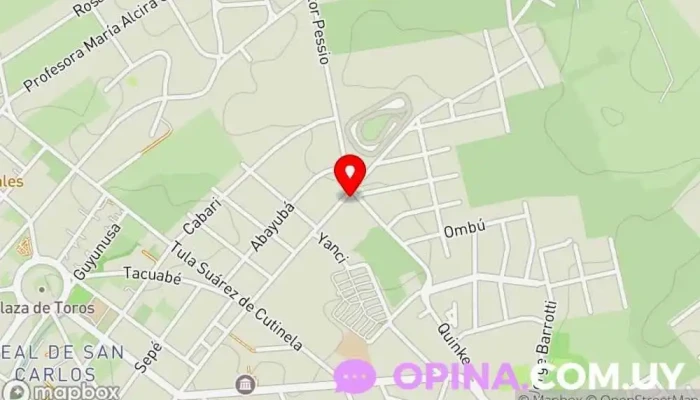 mapa de CAM Centro de Artes y Música Escuela de música, Escuela de arte en Col. del Sacramento