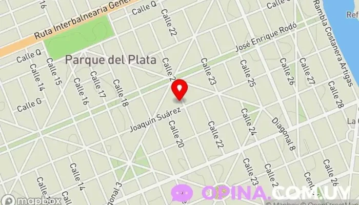 mapa de Cambalache Leonardo Librero Tienda de libros de segunda mano en Parque del Plata