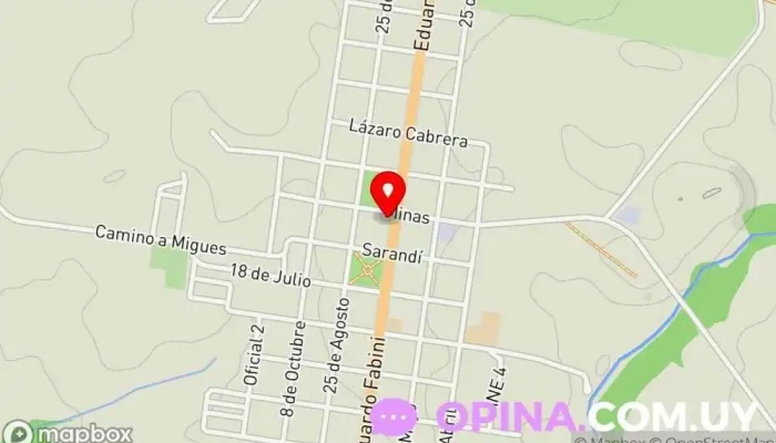 mapa de CAMDEL Solís Hospital en Solís de Mataojo