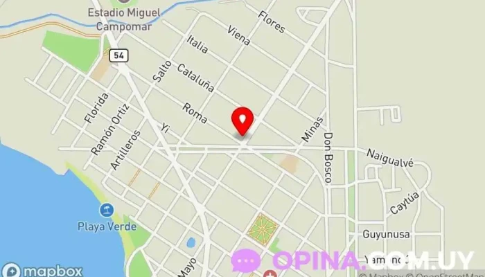 mapa de CAMEC Hospital en Juan L. Lacaze