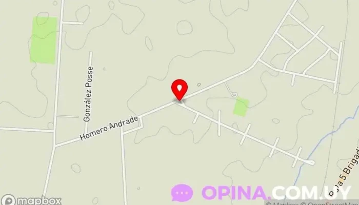 mapa de Campo Alto Barrio Jardín Urbanización en Durazno