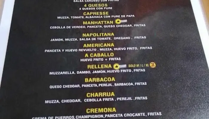Candela Express -  Menu - Col. del Sacramento