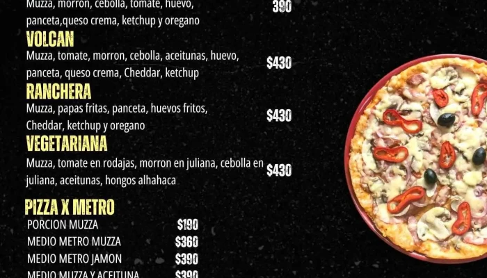 Caniella Pizzeria -  Menu - Rio Branco