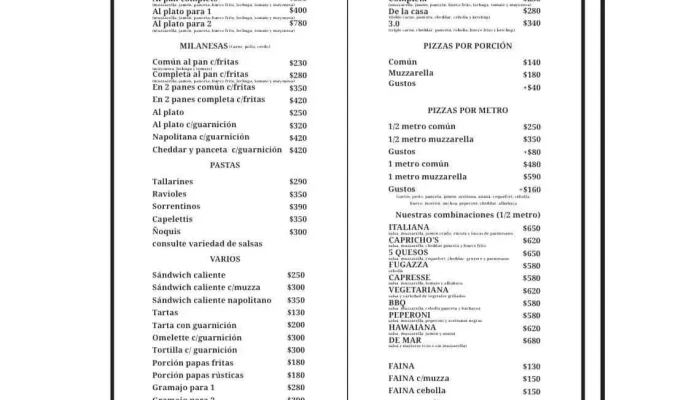 Caprichos Confiteria Rotiseria Del Propietario - Playa Verde