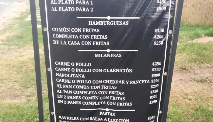 Caprichos Confiteria Rotiseria Menu - Playa Verde