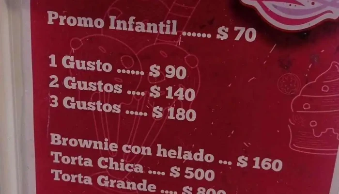 Caprichos -  Menu - Paysandú