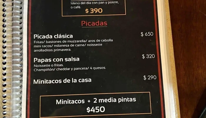 Carrito 24hs -  Menu - Tacuarembó