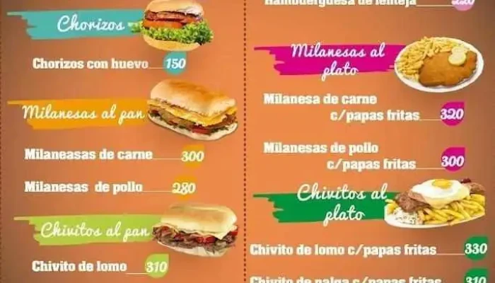 Carrito Avenida Brasil -  Menu - Trinidad