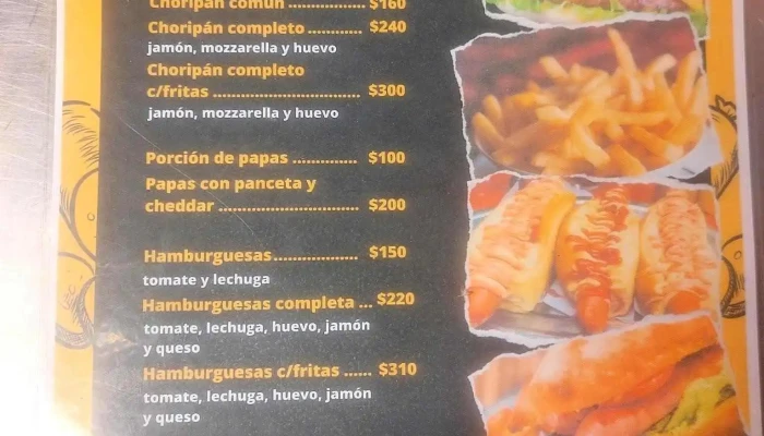 Carrito Lo De Diego -  Menu - Solís de Mataojo