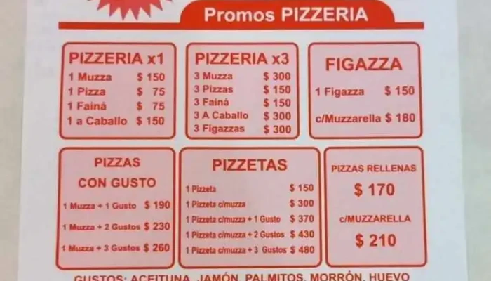 Casa Alonso -  Menu - Montevideo