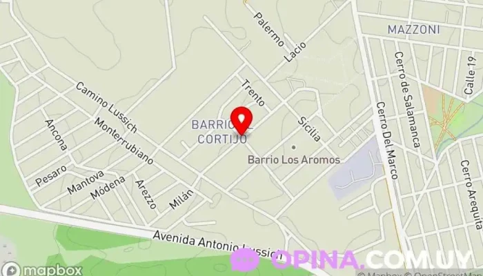 mapa de Casa alquiler temporal Agencia de alquiler de alojamientos para vacaciones en Maldonado