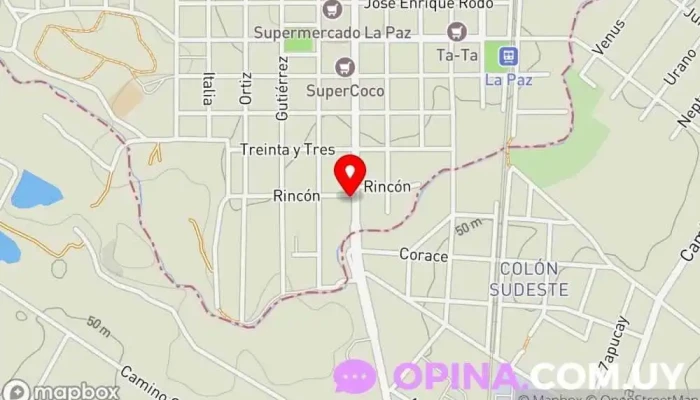 mapa de Casa del Desarrollo la Niñez Clínica ambulatoria en La Paz