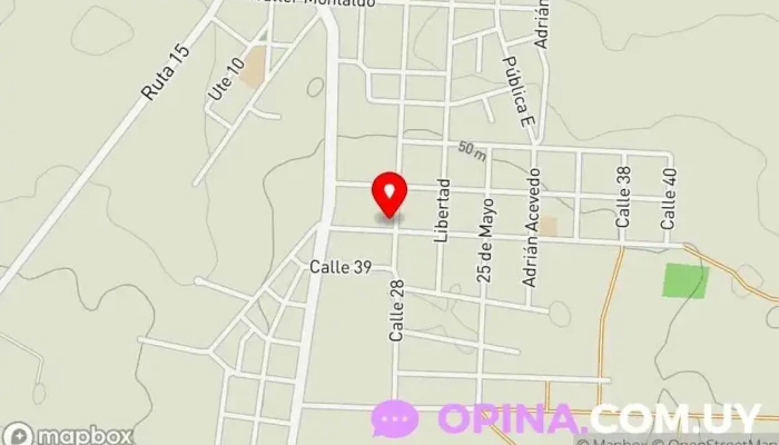 mapa de Casa Hermana Condominio en Lascano