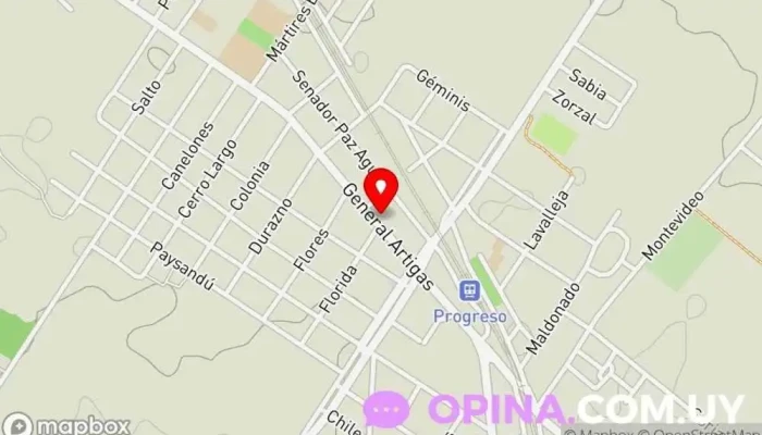 mapa de Casa Pérez Comercio, Museo en Progreso