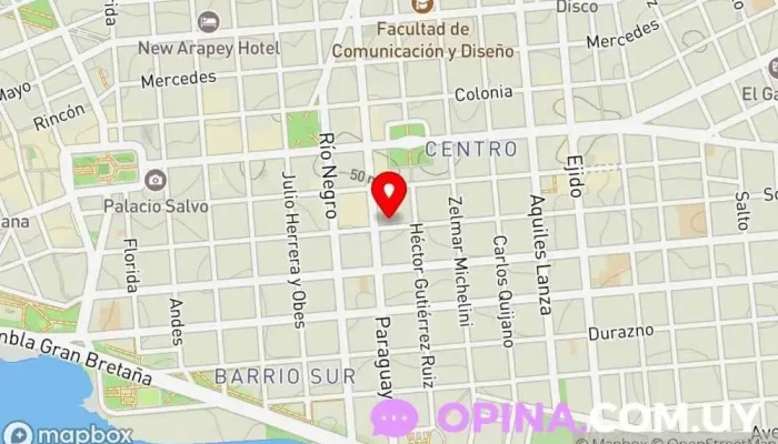 mapa de casa sergio Clínica ambulatoria en Montevideo