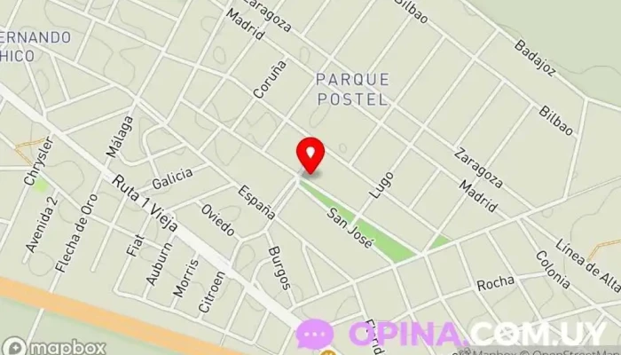 mapa de Casa Teo Papeleria Jugueteria Bazar Merceria Fotocopias Encuadernado Etc. Centro comercial en Ciudad del Plata