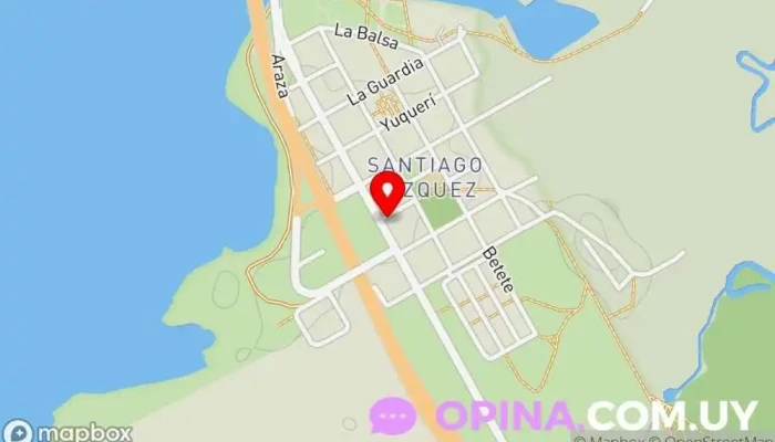 mapa de Casmu - Santiago Vazquez Centro médico en Santiago Vázquez