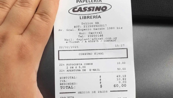 Cassino Papeleria -  Opiniones - Montevideo