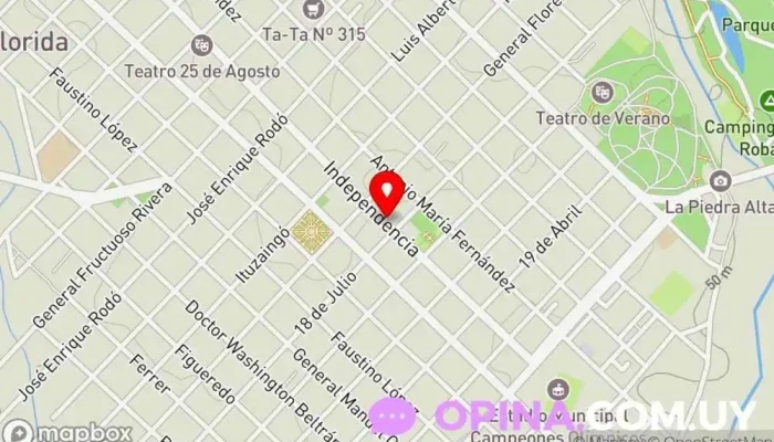 mapa de CECAP-FLORIDA Escuela en Florida