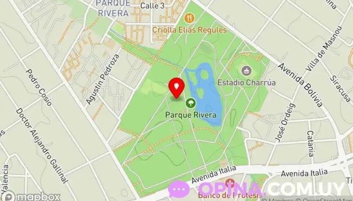 mapa de Cedel Carrasco Escuela en Montevideo