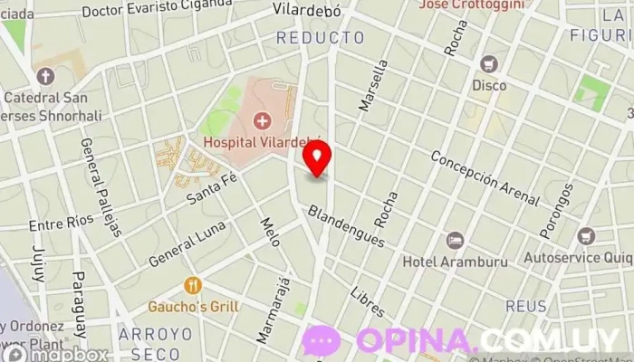 mapa de C.E.I - Haditas y Duendes Jardín de infancia en Montevideo