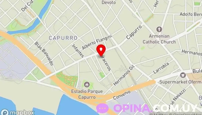 mapa de CelebrArte Papelería en Montevideo