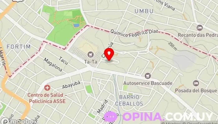 mapa de Celia Pomoli Urbanización en Rivera