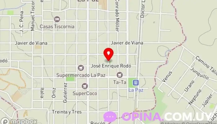 mapa de Centro Cultural De La Paz Biblioteca en La Paz