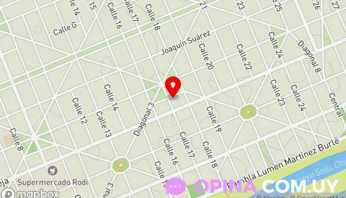 mapa de Centro De Educacion Inicial 7 Lunas Escuela en Parque del Plata