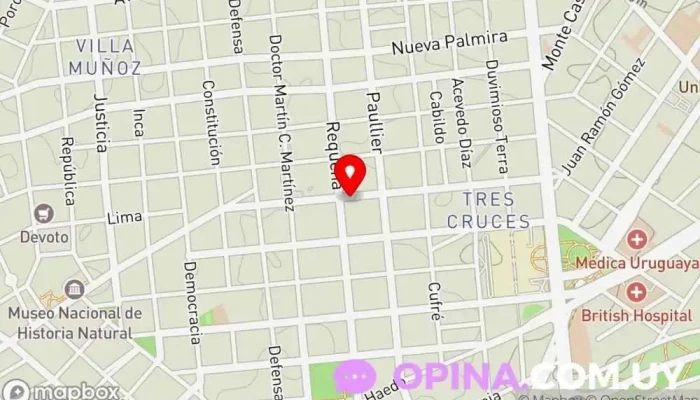 mapa de Centro de Educación Inicial Caleidoscopio (Jardín de Infantes) Jardín de infancia en Montevideo