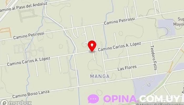 mapa de Centro de Educación Inicial Garabatos Centro de educación preescolar en Montevideo