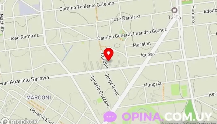 mapa de Centro de Salud Dr. Ruben Misurraco Centro de salud en Montevideo