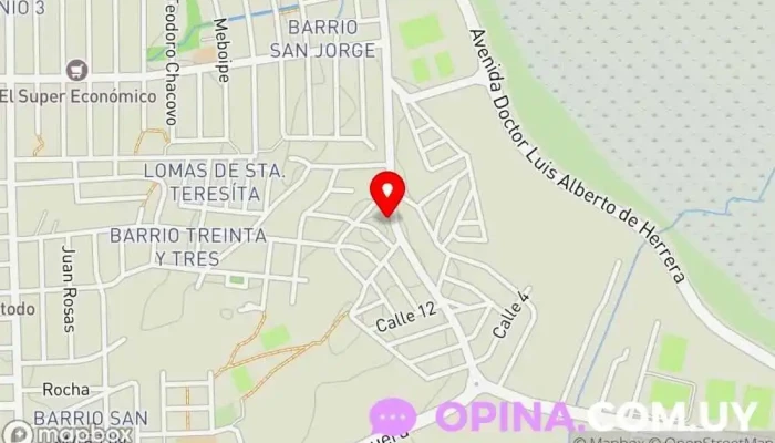 mapa de Centro Dionisio Díaz Centro de educación especial en Maldonado