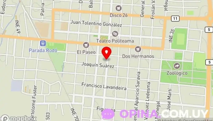 mapa de CENTRO VITAL Tienda de belleza y salud en Canelones