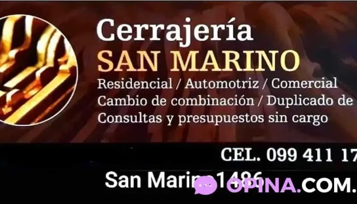 Cerrajeria San Marino - 11400 Montevideo