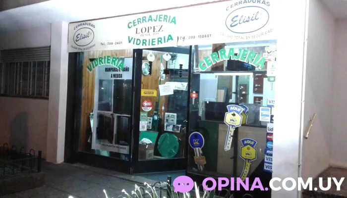 Cerrajería y vidriería Lopez - 11300 Montevideo