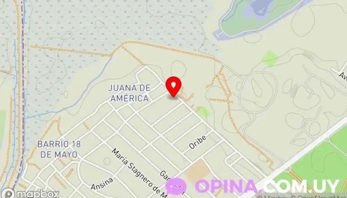 mapa de Chapista Rodrigo Escuela en Ciudad de la Costa