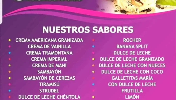 Chentola Menu - Montevideo