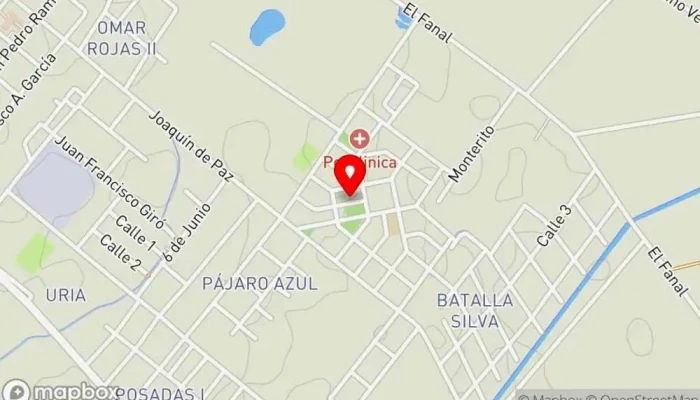 mapa de ChiviBurger El Rey Restaurante de comida rápida al estilo de Hong Kong en Rio Branco