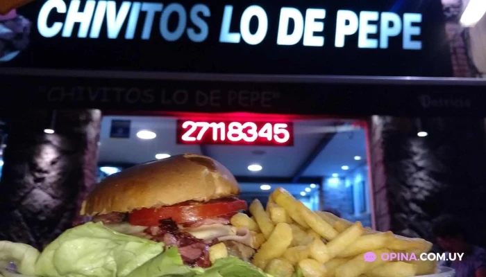 Chivitos Lo De Pepe -  Papas Fritas - Montevideo