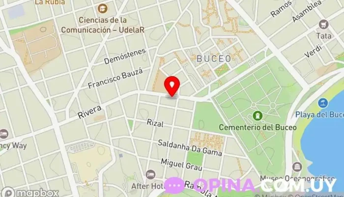 mapa de Ciel Clínicas Clínica dental en Montevideo