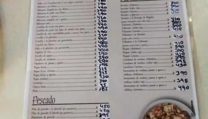 City Cafe Menu - Rocha