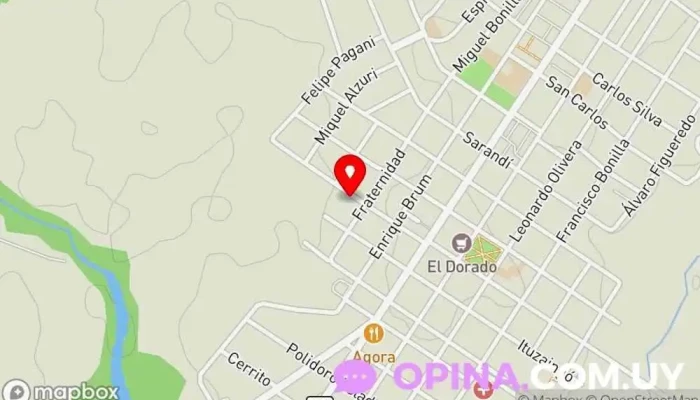 mapa de Clases Pan de Azúcar Servicio de clases particulares en Pan de Azúcar